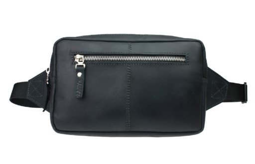 Сумка бананка на пояс 106-1(26) чорна