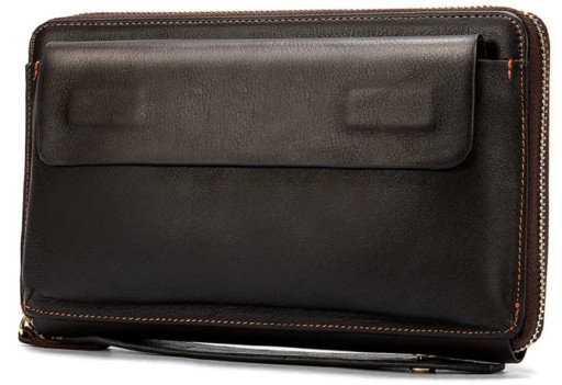 Чоловічий клатч-барсетка з ремінцем на руку Vintage 14655