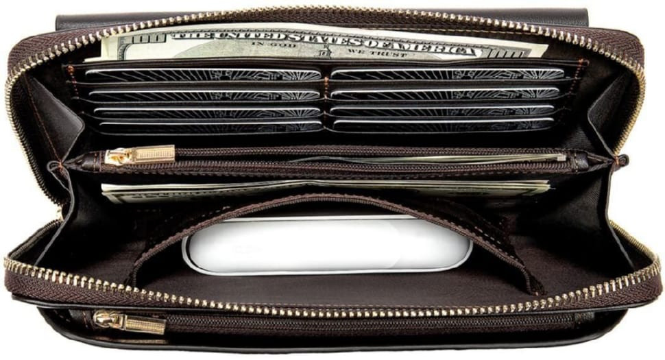 Чоловічий клатч-барсетка з ремінцем на руку Vintage 14655