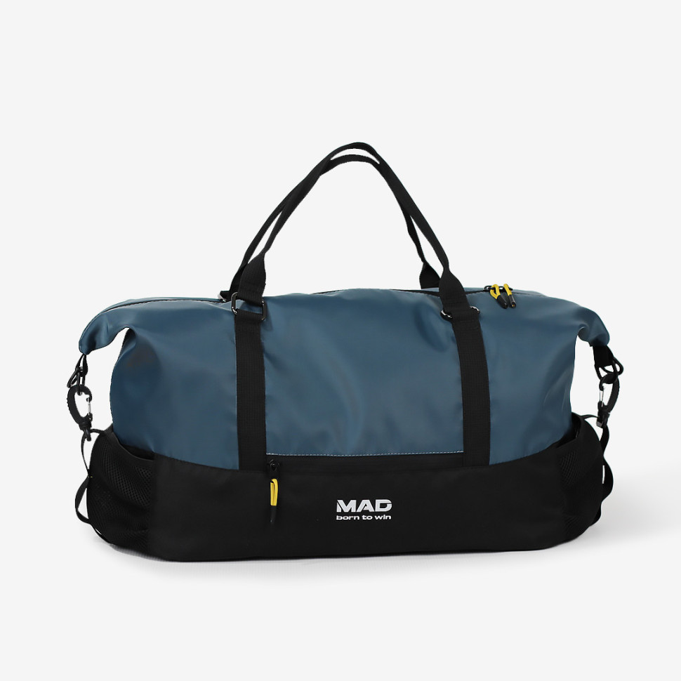 Спортивная дорожная сумка Leaf от MAD™ серая