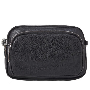 Сумка женская из натуральной кожи SL77099black