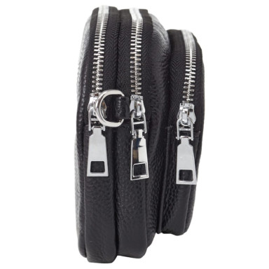 Сумка женская из натуральной кожи SL77099black