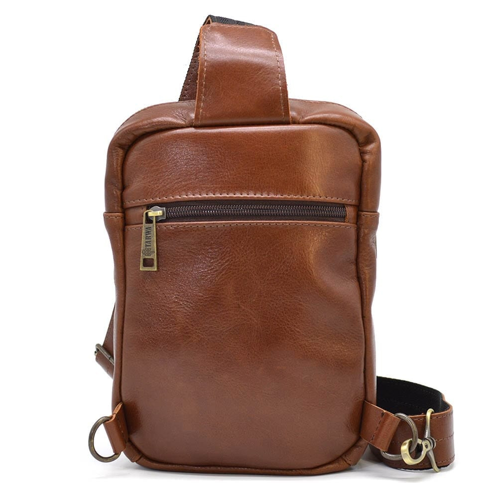 Leather backpack sling backpack for one harness GB-0604-3md TARWA
