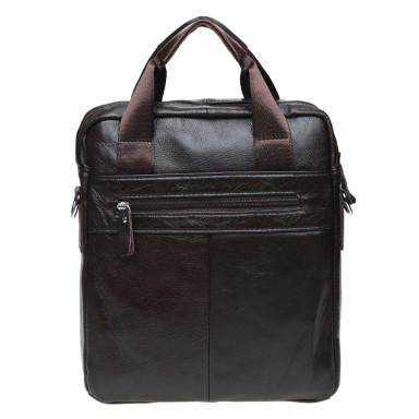 Men's leather bag Borsa Leather K18863-brown