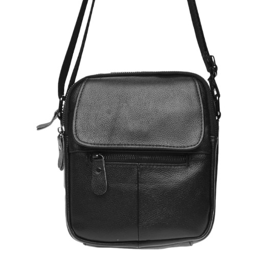 Чоловіча сумка шкіряна Keizer K11169-black