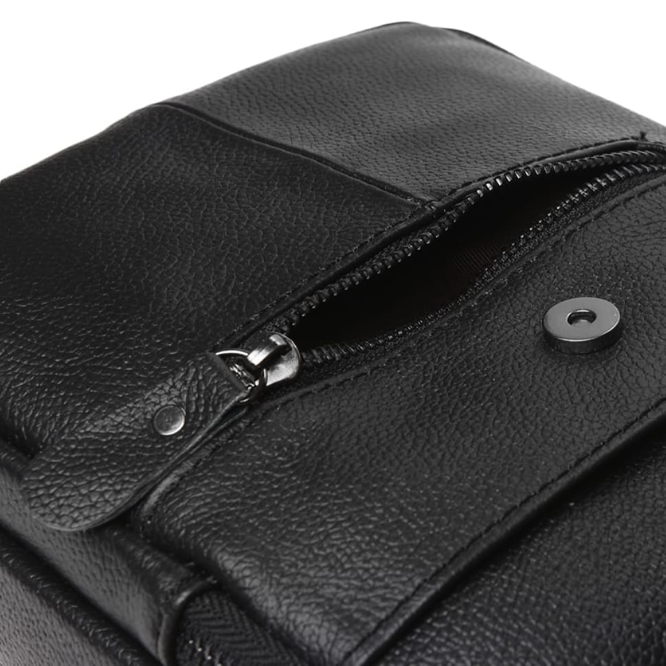 Чоловіча сумка шкіряна Keizer K11169-black