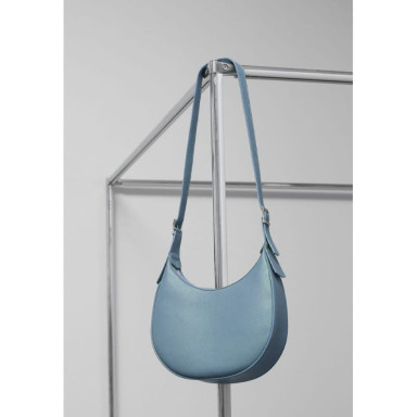 Womens leather bag Vivian blue flotar