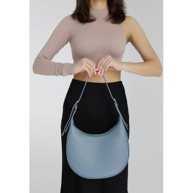Womens leather bag Vivian blue flotar
