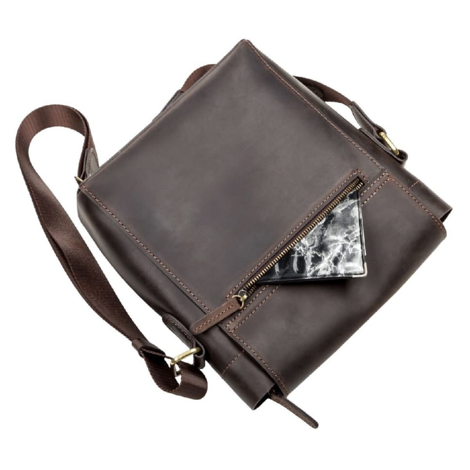 Men's bag SHVIGEL 11095 leather Brown