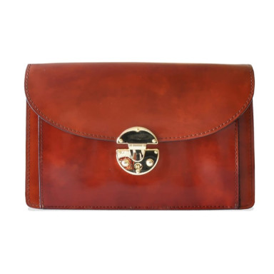 Pratesi RMA203/D - Tullia d'Aragona Lady Bag in cow leather Radica Brown