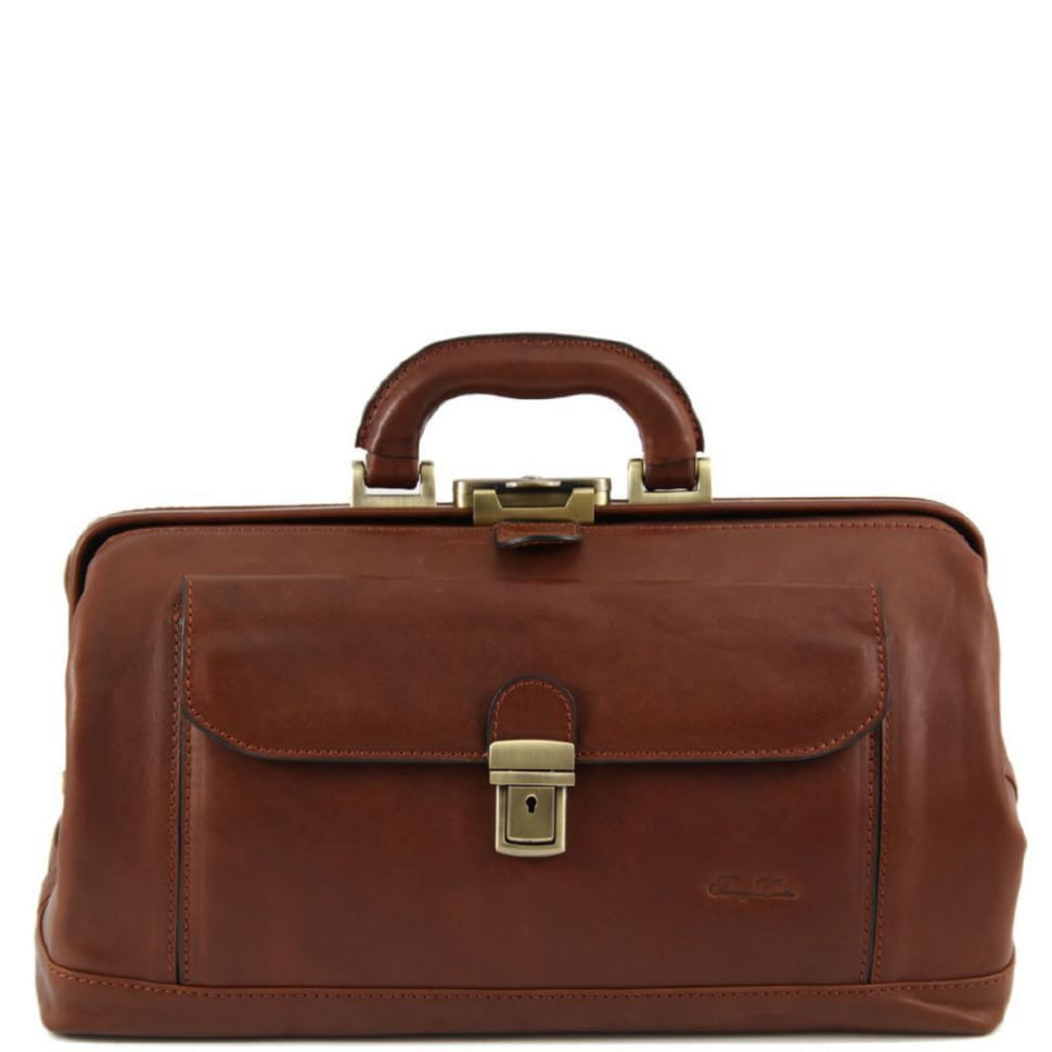 Ексклюзивний шкіряний саквояж Tuscany Bernini TL140225