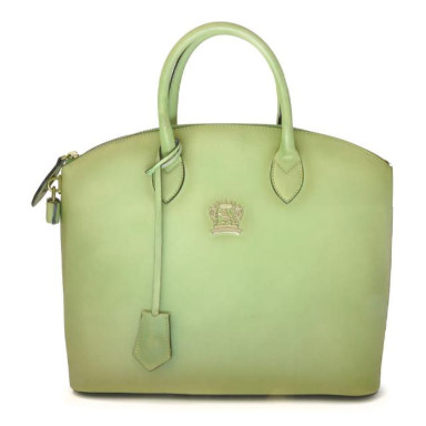 Pratesi BVE348 - Versilia Bruce Handbag in cowhide leather Bruce Green