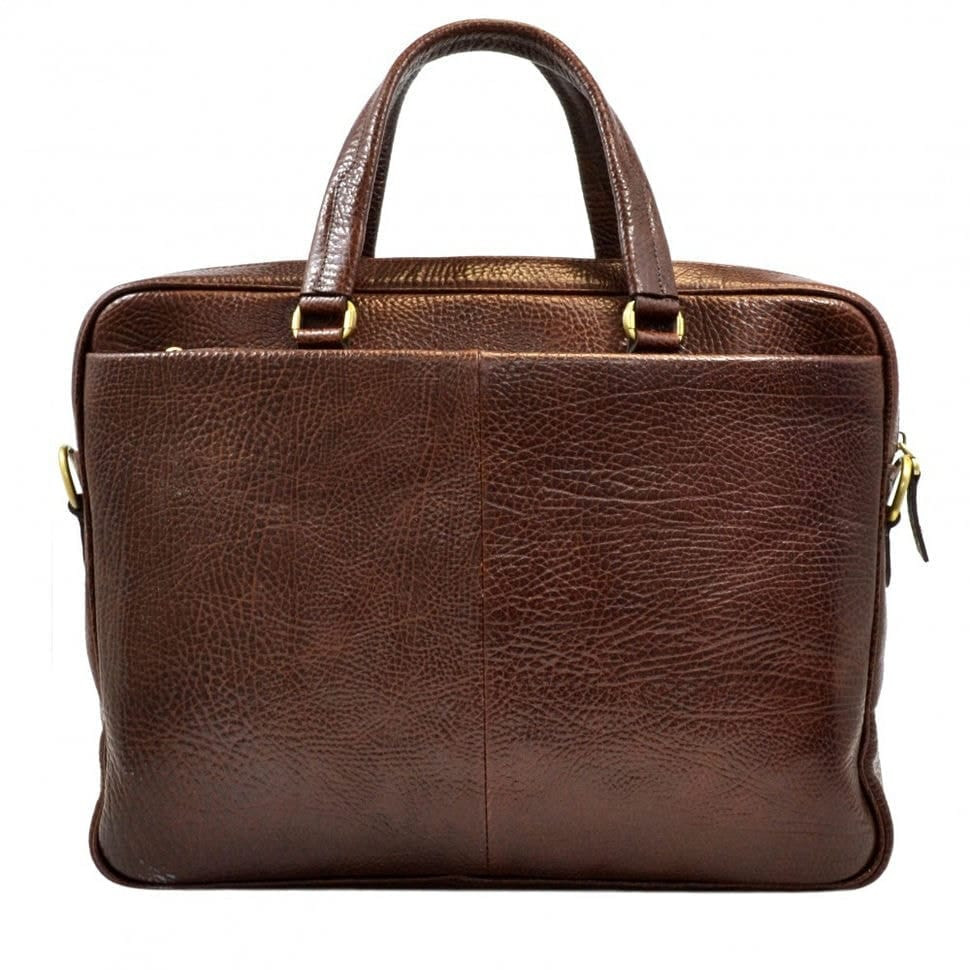 Шкіряний портфель Tony Bellucci 5048-896 рудий флотар