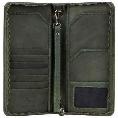 Портмоне дорожнє Visconti 728 Wing (Oil Green)