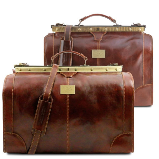 Шкіряний дорожній набір сумок саквояжів Madrid TL1070 Gladstone