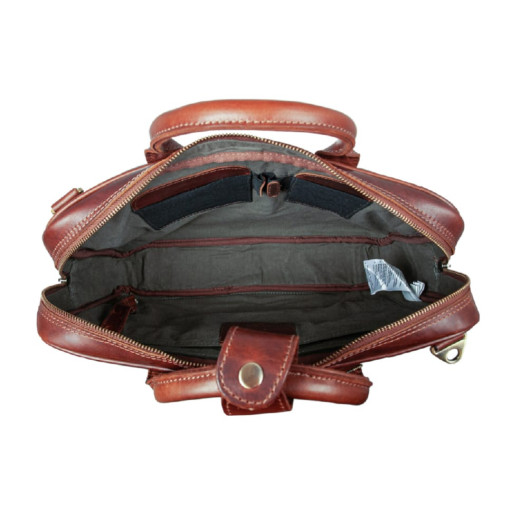 Cумка чоловіча Ashwood K46 Chestnut (Каштановий)