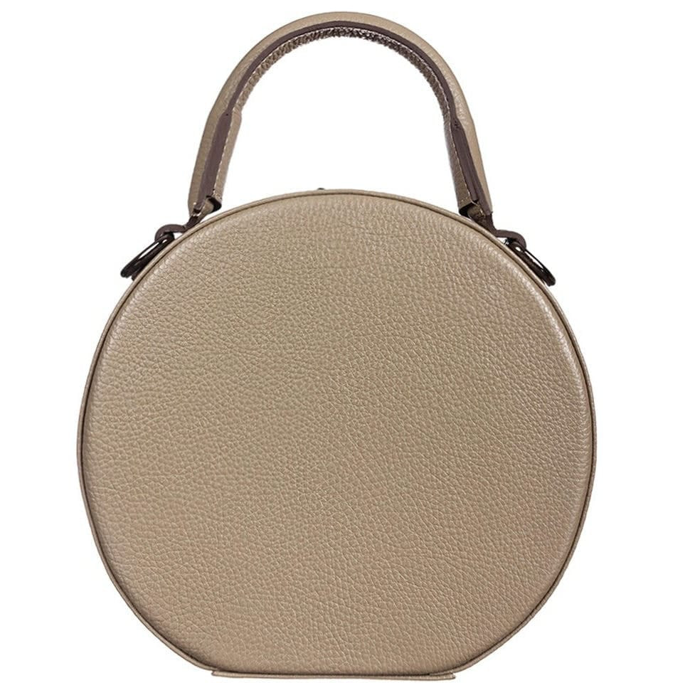 Сумка жіноча шкіряна Desisan 578-283 бежевий флотар