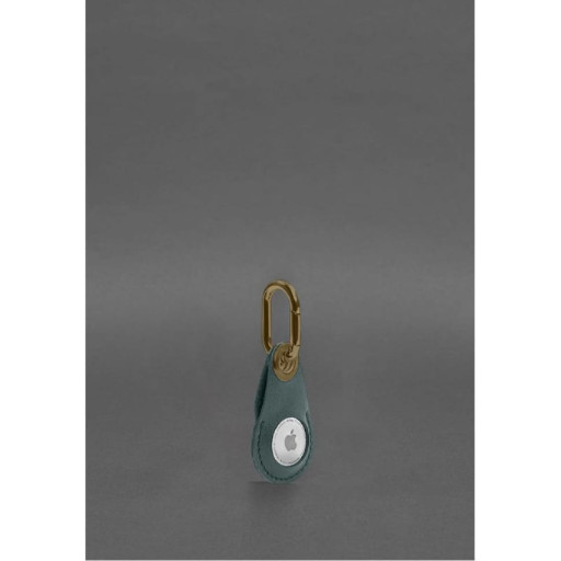 Шкіряний чохол для Apple AirTag Зелений