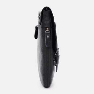 Чоловіча шкіряна сумка Keizer K15219bl-black