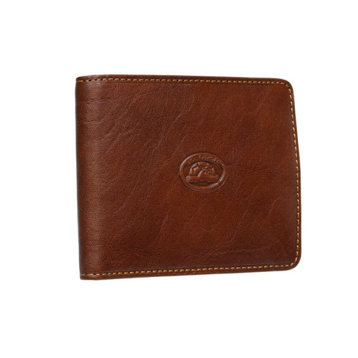 Затискач для купюр шкіряний Italico 2526 cognac коньячний