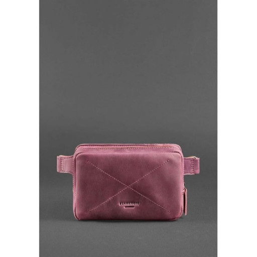Шкіряна сумка Dropbag Mini Crazy Horse бордова