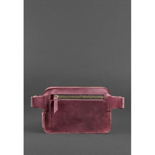 Шкіряна сумка Dropbag Mini Crazy Horse бордова