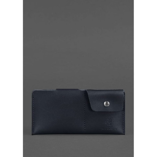 Шкіряне портмоне-купюрник 8.0 чорне