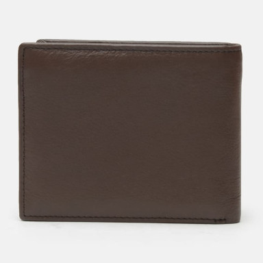 Men's leather wallet V1T123-H124-BE-puce