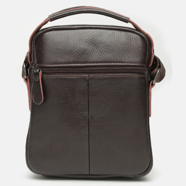 Men's leather bag Keizer K11827-brown