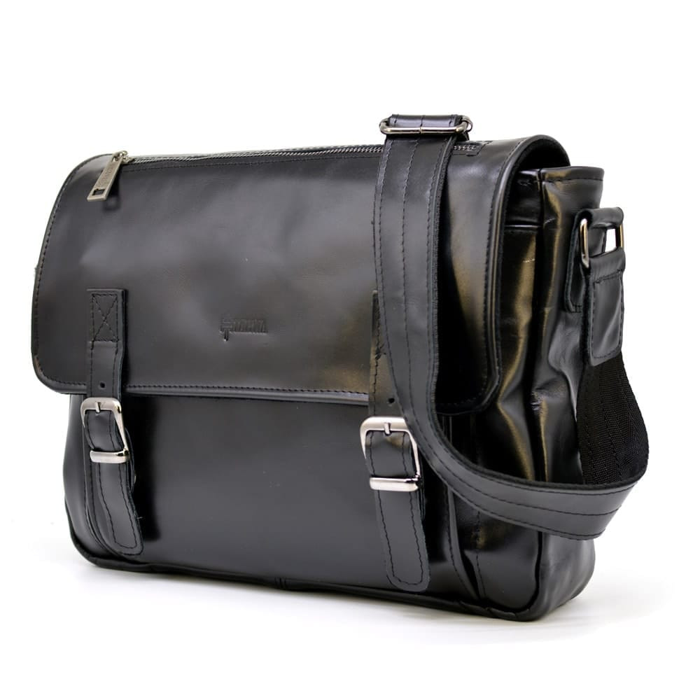 Чоловіча шкіряна сумка через плече GA-6046-3md TARWA