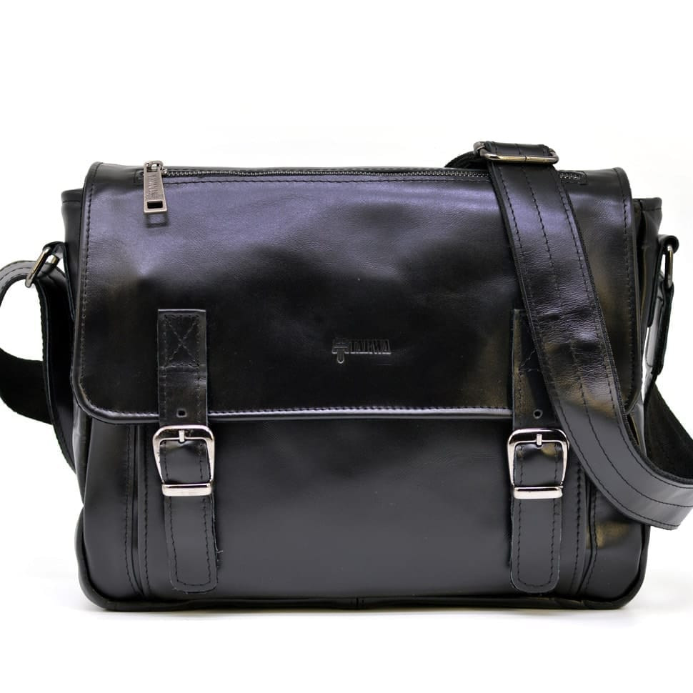 Чоловіча шкіряна сумка через плече GA-6046-3md TARWA