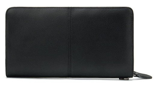 Чоловік клатч-барсетка з ремінцем на руку Vintage 14656 Чорний