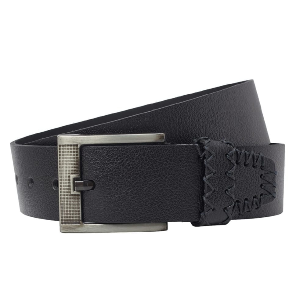 Ремінь шкіряний GRASS джинси 5 см 723-01 чорний