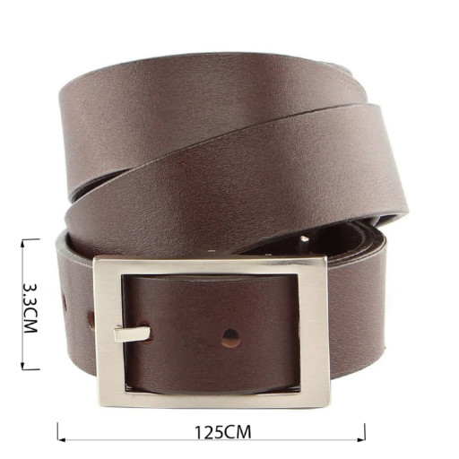 Текстильний ремінь чоловічий класика Vintage 20520 Синій