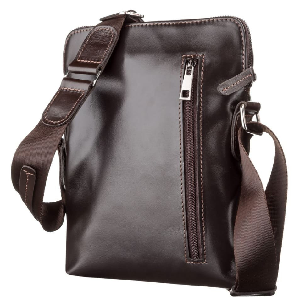 Men's bag SHVIGEL 11100 leather Brown