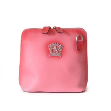 Pratesi BRO467 - Cross Body Bag Volterra Bruce in cow leather Bruce Pink