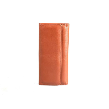 Кошелек женский кожаный GRASS 125-16 рыжий флотар