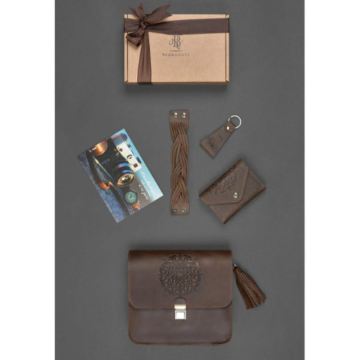 Жіночий подарунковий набір шкіряних аксесуарів Мюнхен