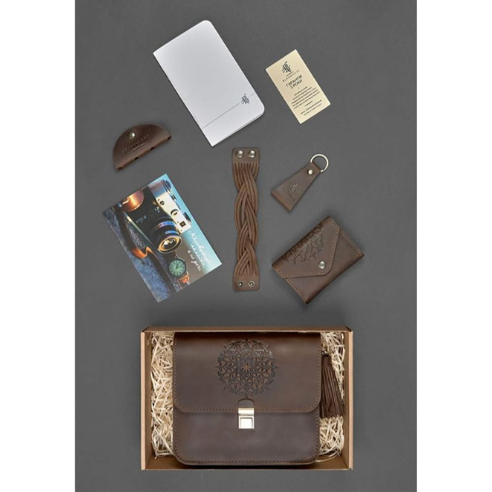 Жіночий подарунковий набір шкіряних аксесуарів Мюнхен