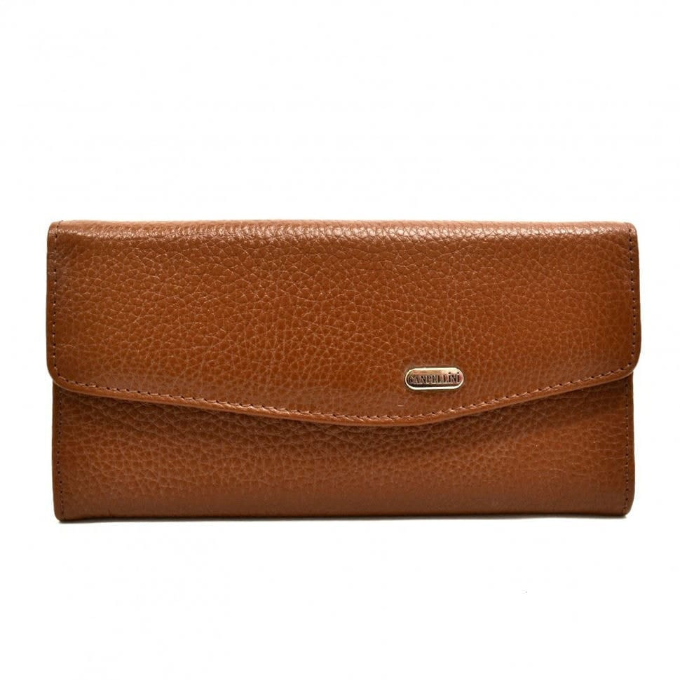 Гаманець жіночий шкіряний CANPEL 2029-301 рудий флотар