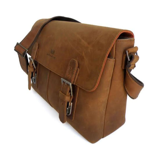 Чоловіча сумка-месенджер bx019 Bexhill, з натуральної шкіри