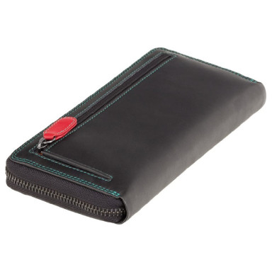Кошелек женский Visconti SP79 Violet c RFID (Black Multi Spectrum)