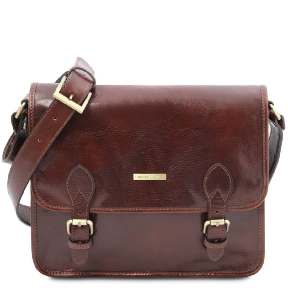 Чоловічий шкіряний месенджер Tuscany Leather Postina TL141288