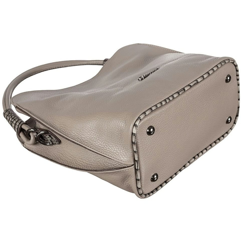 Сумка жіноча шкіряна Desisan 7150-283 бежевий флотар