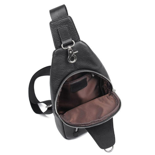 Міні-рюкзак на моношлейке з натуральної телячої шкіри JD4016A John McDee.