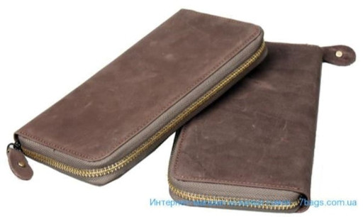 Портмоне з вінатжной шкіри