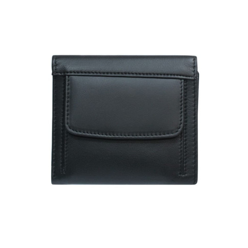 Шкіряне портмоне Cortina 5087 nero чорний