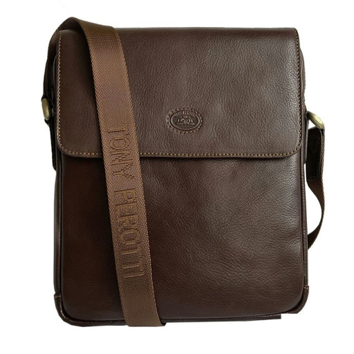 Сумка шкіряна Italico 9546-22 moro коричневий