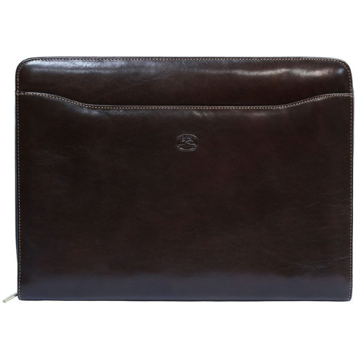 Папка для паперів шкіряна Italico 1278L коричневий