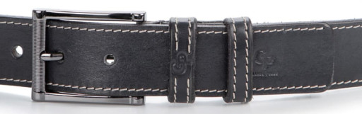 Ремінь чоловічий GRANDE PELLE 00765 Синій